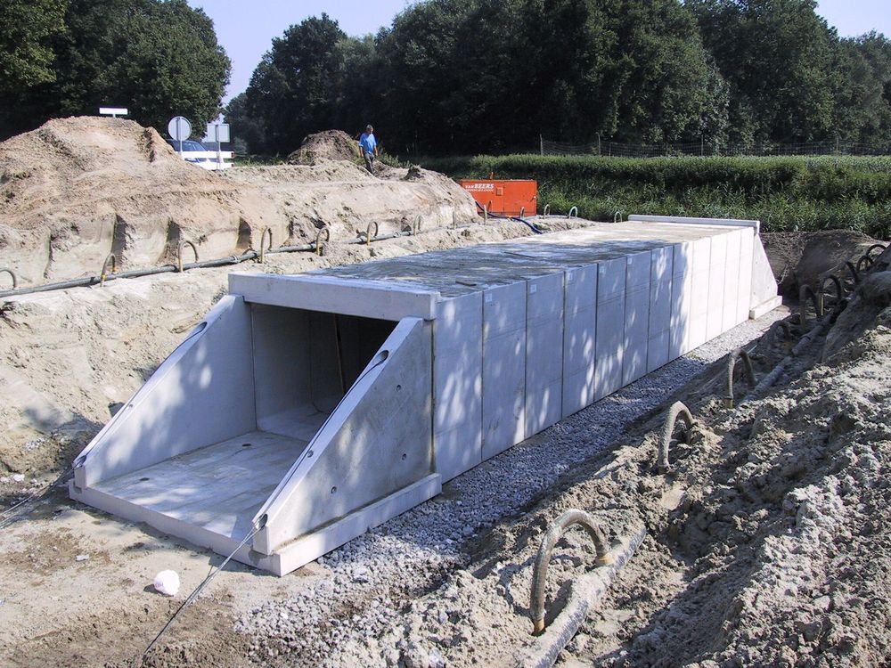 Betonnen duiker