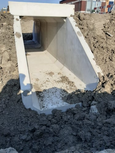 Betonnen duiker