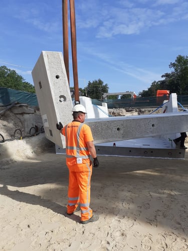 Tunnelconstructie in Zeist