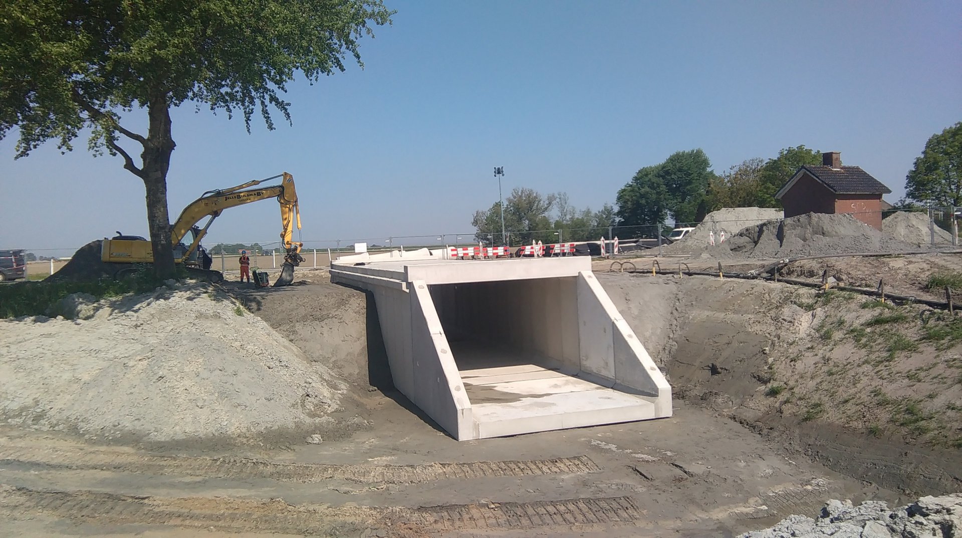 Betonnen Duiker Hallum