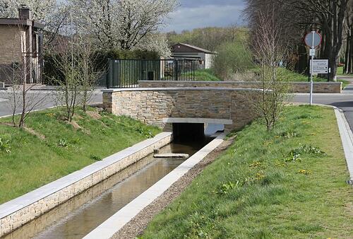 Betonnen Duiker met gootelement