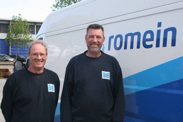 Romein - Hennie Vingerhoets (links) en Jan-Willem van Homoed (202307)